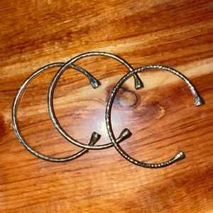 Set of 3 Gold bangles